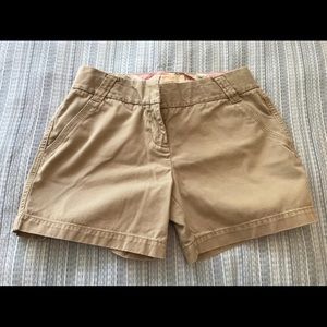 J. Crew chino shorts (2 pair)